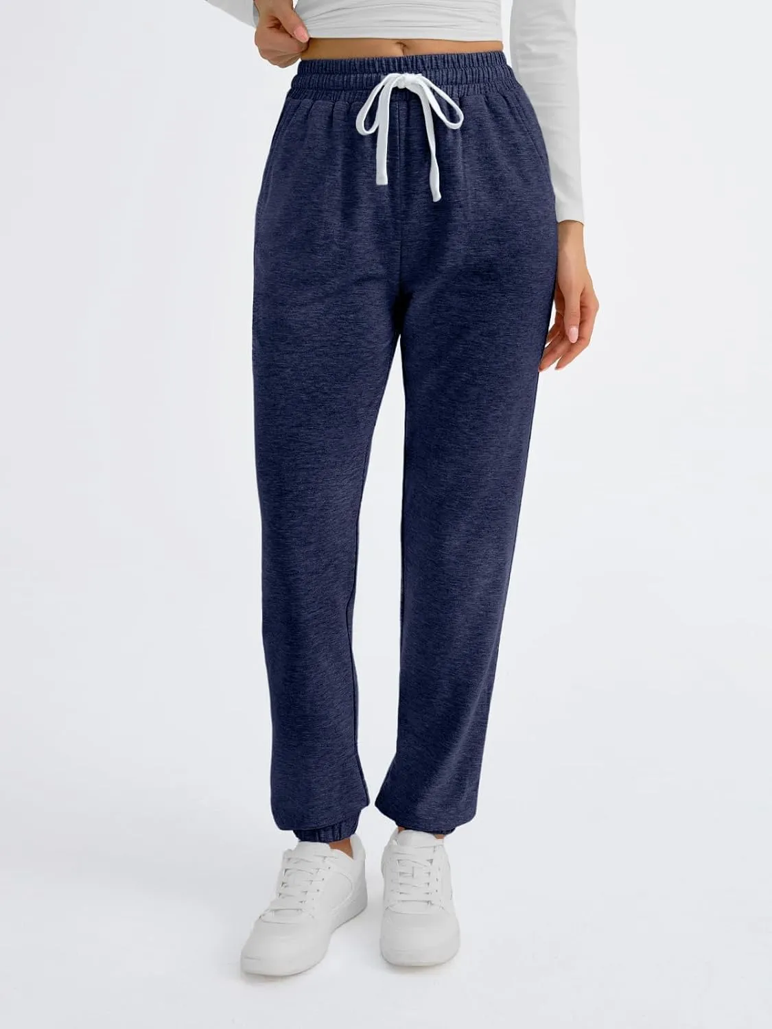 2025 Sweatpants Women Baggy Cinch Bottom Athletic Pants Straight Leg Joggers with Pocket Lounge Pajamas Soft Trousers