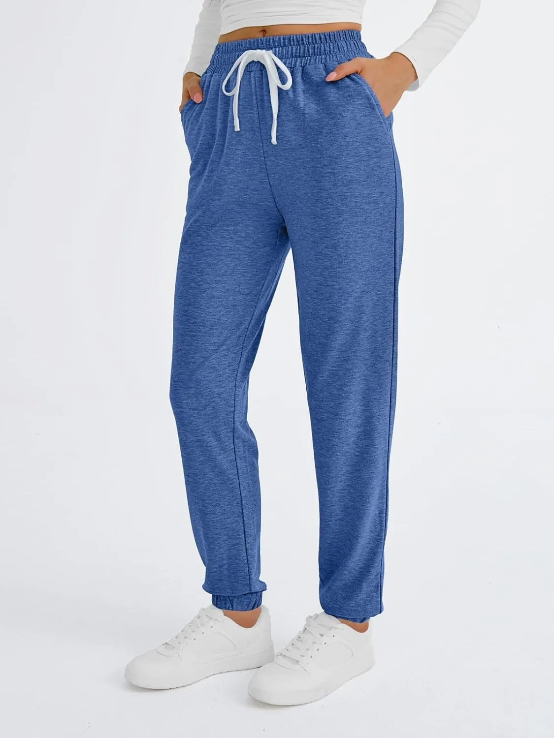 2025 Sweatpants Women Baggy Cinch Bottom Athletic Pants Straight Leg Joggers with Pocket Lounge Pajamas Soft Trousers