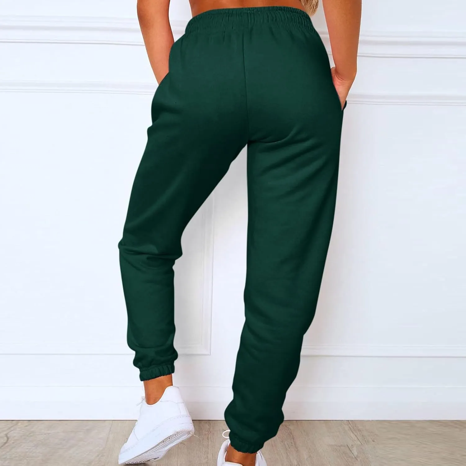 Baggy Sweatpants for Women Girls Teen Plus Size Athletic Joggers Fleece Cargo Pants Drawstring Bottoms Lounge