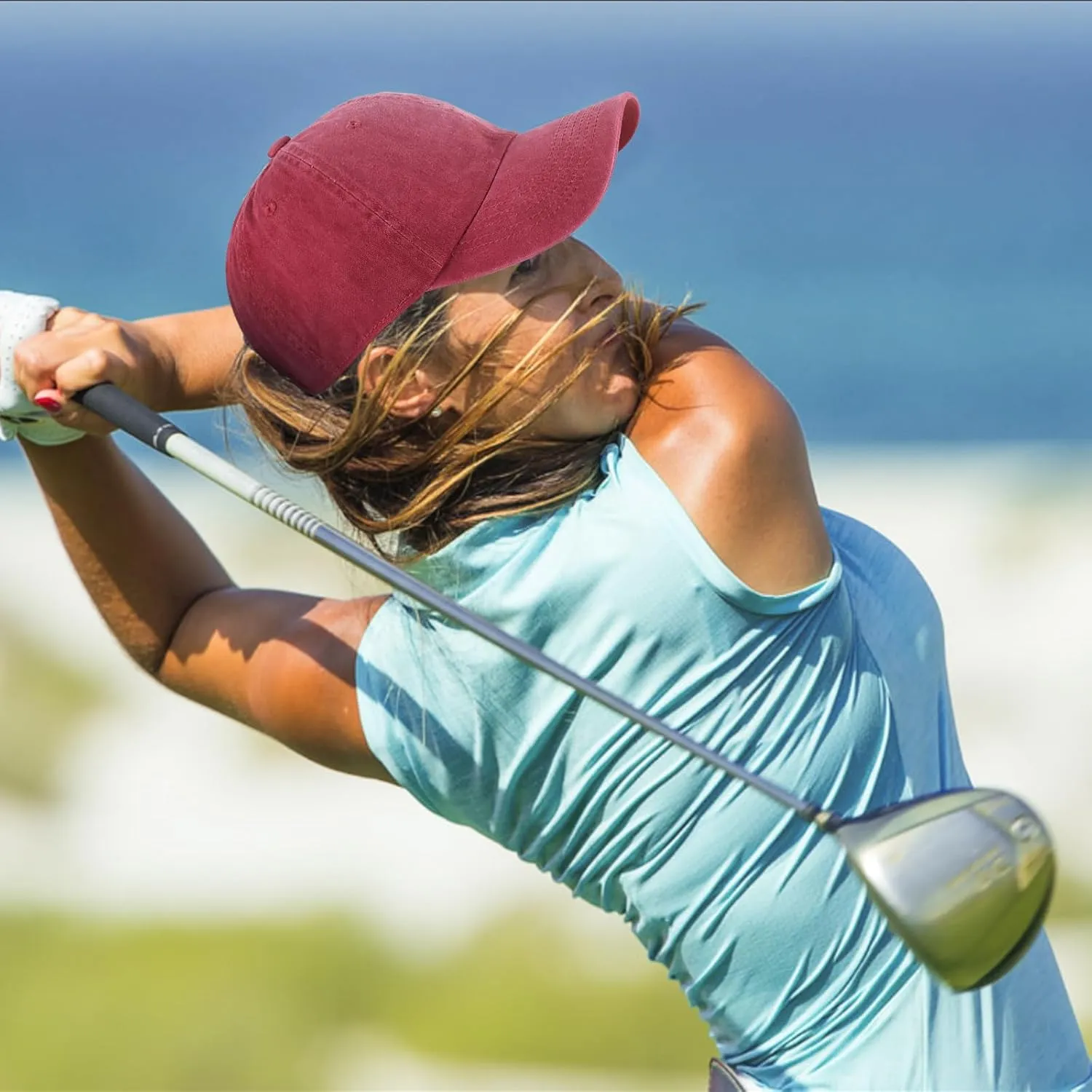 Baseball Caps Men Women Unisex Washed Cotton Adjustable Golf Dad Hat