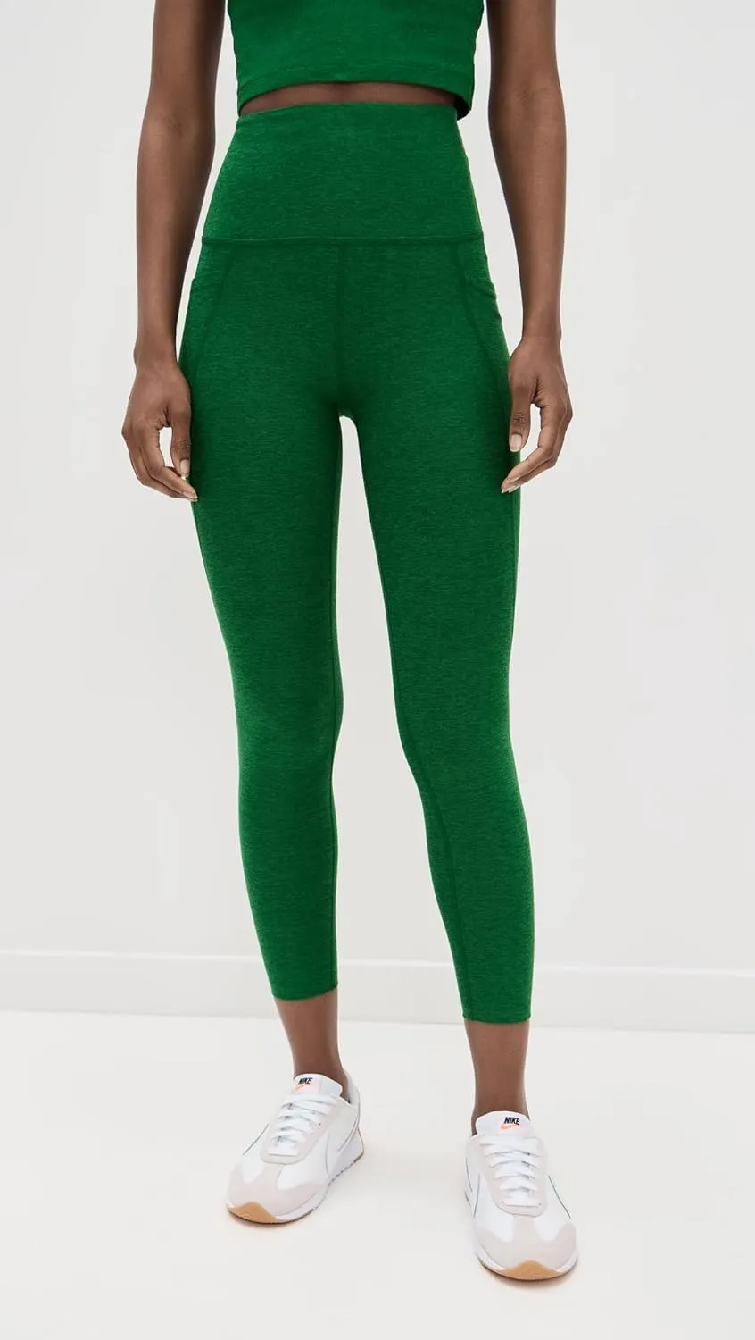 Beyond Yoga Women's Spacedye Out of Pocket High Waisted Midi Legging