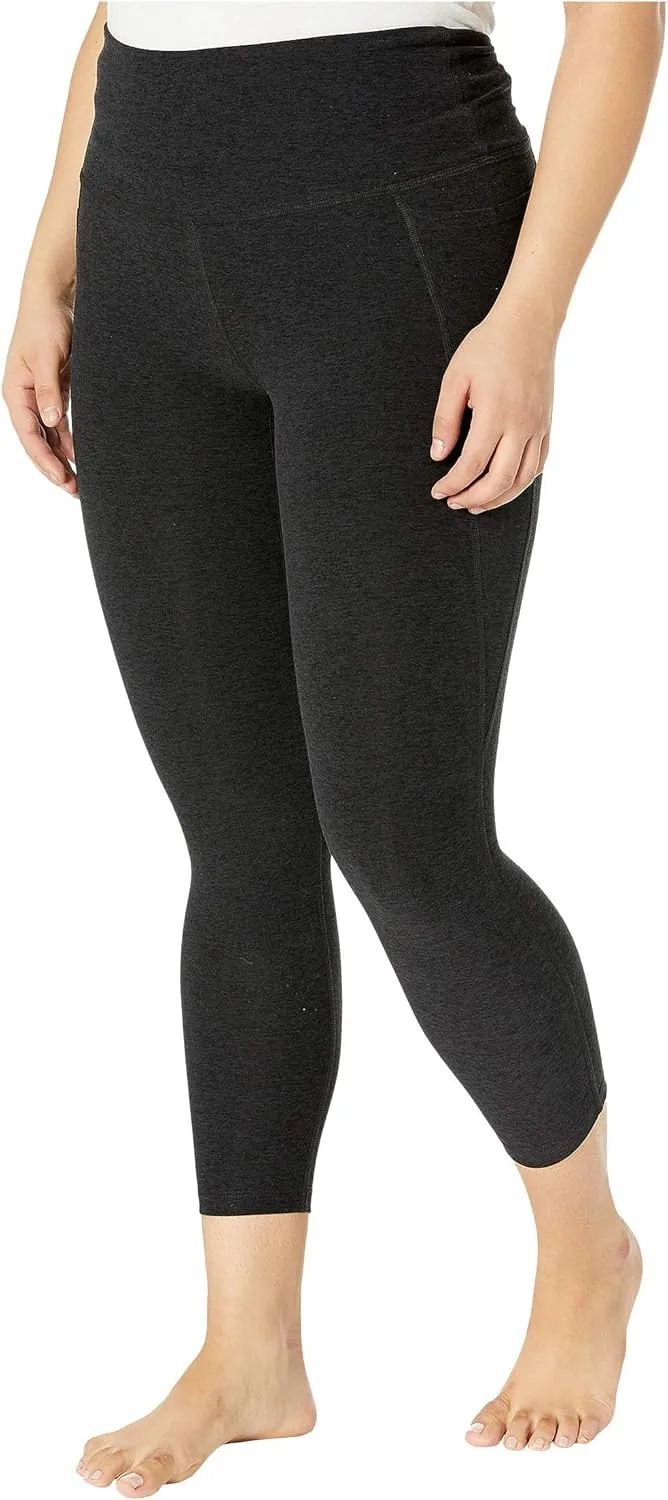 Beyond Yoga Women's Spacedye Out of Pocket High-Waisted Midi Legging