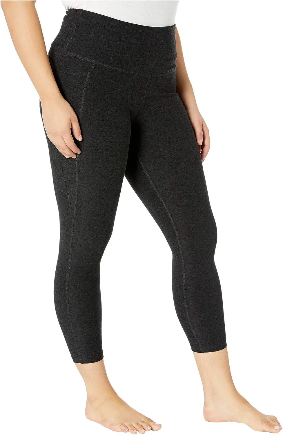 Beyond Yoga Women's Spacedye Out of Pocket High-Waisted Midi Legging