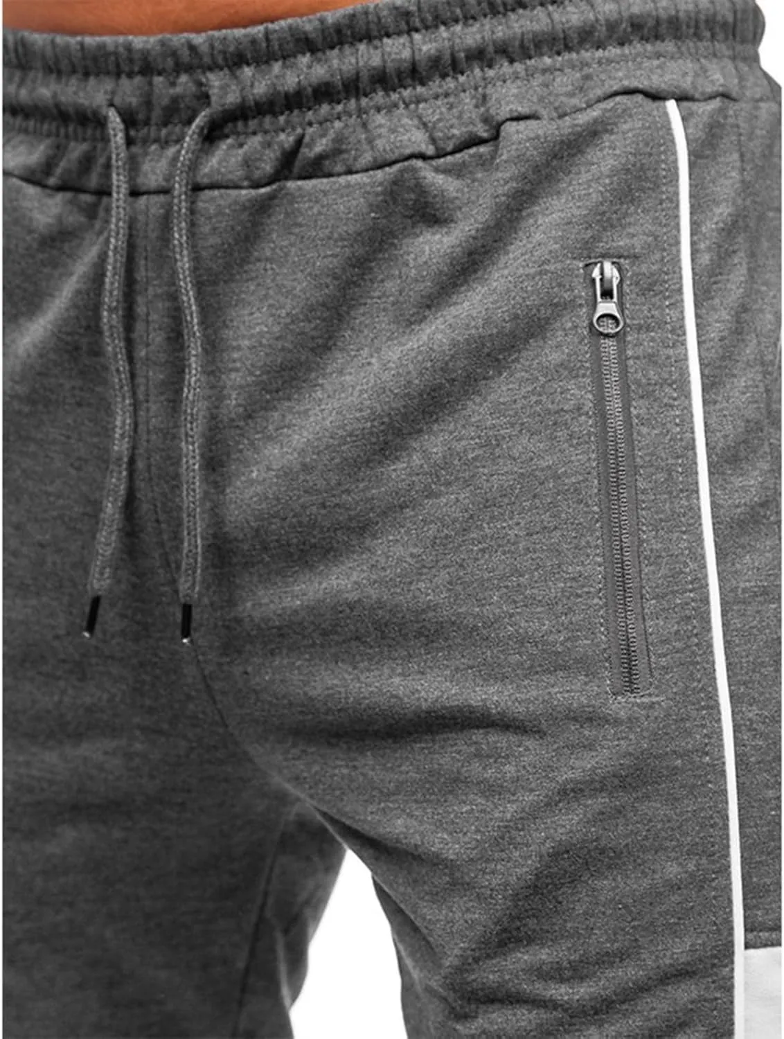 BIFUTON Fleece Lined Pants Men,Men's Warm Fleece Pants Sherpa Lined Sweatpants Winter Running Joggers Pants Outdoor Trousers