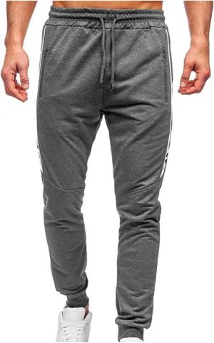 BIFUTON Fleece Lined Pants Men,Men's Warm Fleece Pants Sherpa Lined Sweatpants Winter Running Joggers Pants Outdoor Trousers