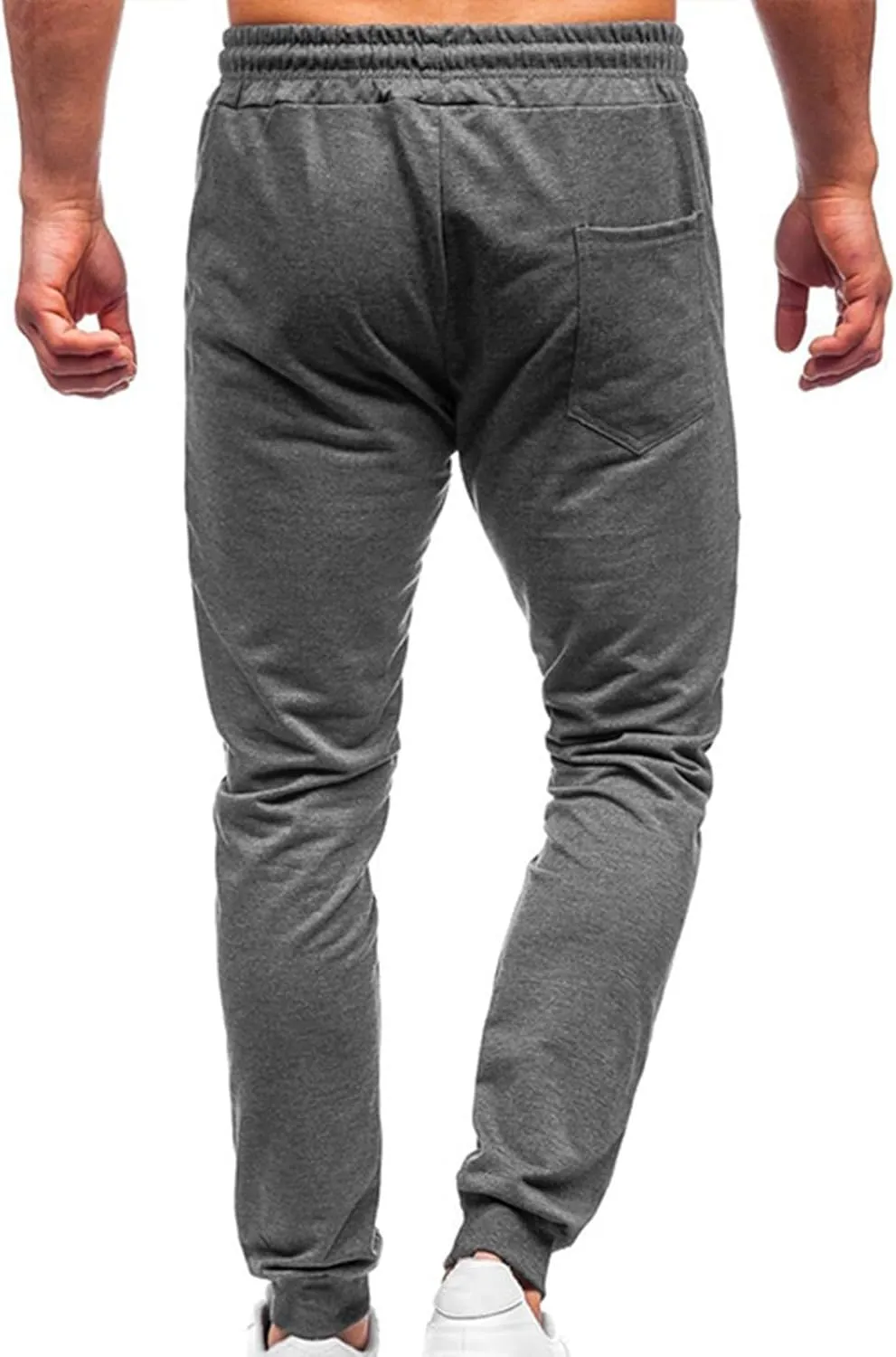 BIFUTON Fleece Lined Pants Men,Men's Warm Fleece Pants Sherpa Lined Sweatpants Winter Running Joggers Pants Outdoor Trousers