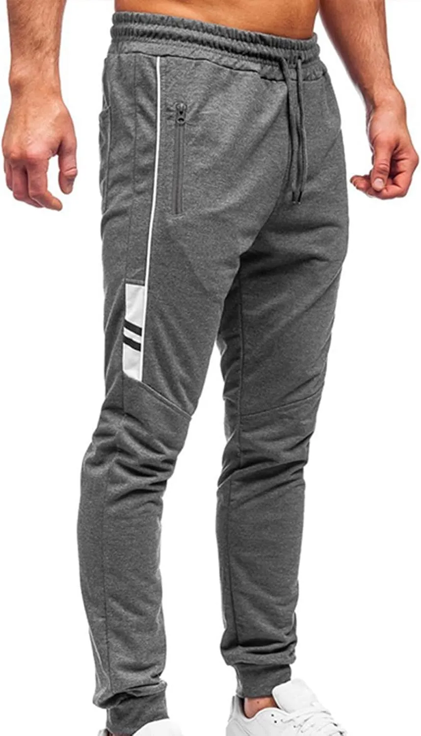 BIFUTON Fleece Lined Pants Men,Men's Warm Fleece Pants Sherpa Lined Sweatpants Winter Running Joggers Pants Outdoor Trousers