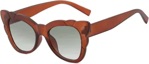 bullabulling Retro Cat Eye Sunglasses Vintage Sunglasses Colorful Women Sunglasses Trendy Sunglasses for Party