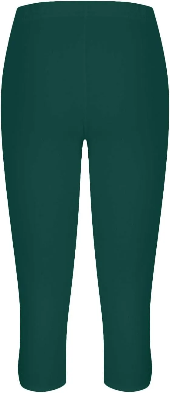 Capri Leggings for Women 2025 Cutout Yoga Capris Summer High Waist Crop Tights Workout Compression Pants with Pockets