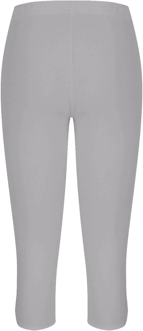 Capri Leggings for Women 2025 Cutout Yoga Capris Summer High Waist Crop Tights Workout Compression Pants with Pockets