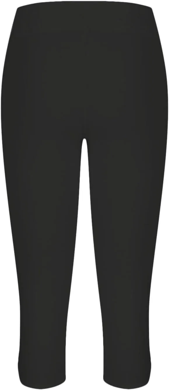 Capri Leggings for Women 2025 High Waisted Knee Length Workout Yoga Pants with Cutout Skinny Compression Tights