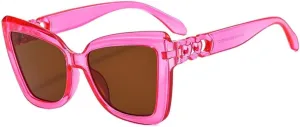 Cat Eye Sunglasses Women Vintage Oversize Mirror Sun Glasses Female Big Frames Eyeglasses