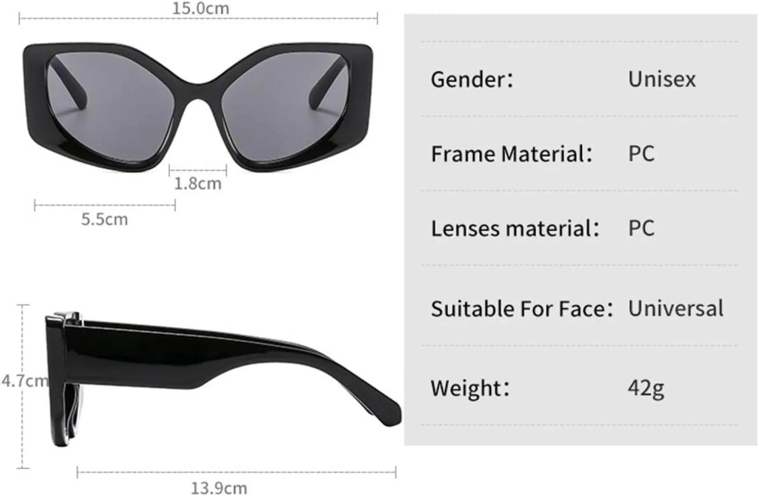 Cat Eye Sunglasses Women Vintage Shades Uv400