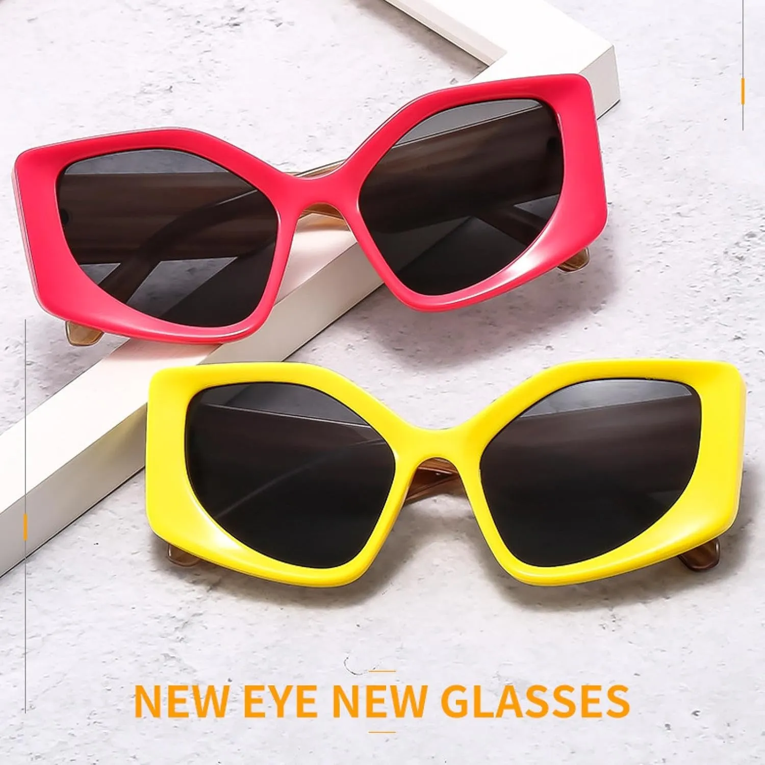 Cat Eye Sunglasses Women Vintage Shades Uv400