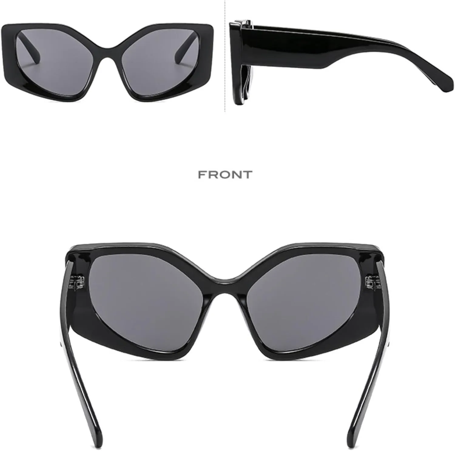 Cat Eye Sunglasses Women Vintage Shades Uv400