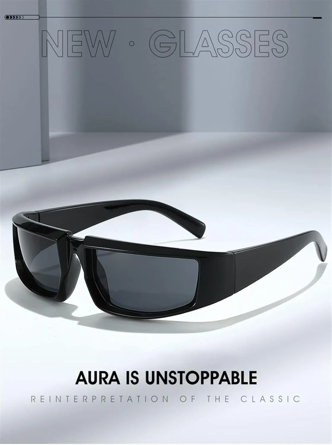CHUANTEN-Outdoor Cycling Men And Women Sunglasses Sports Vacation Trendy UV400 Sunglasses Gift
