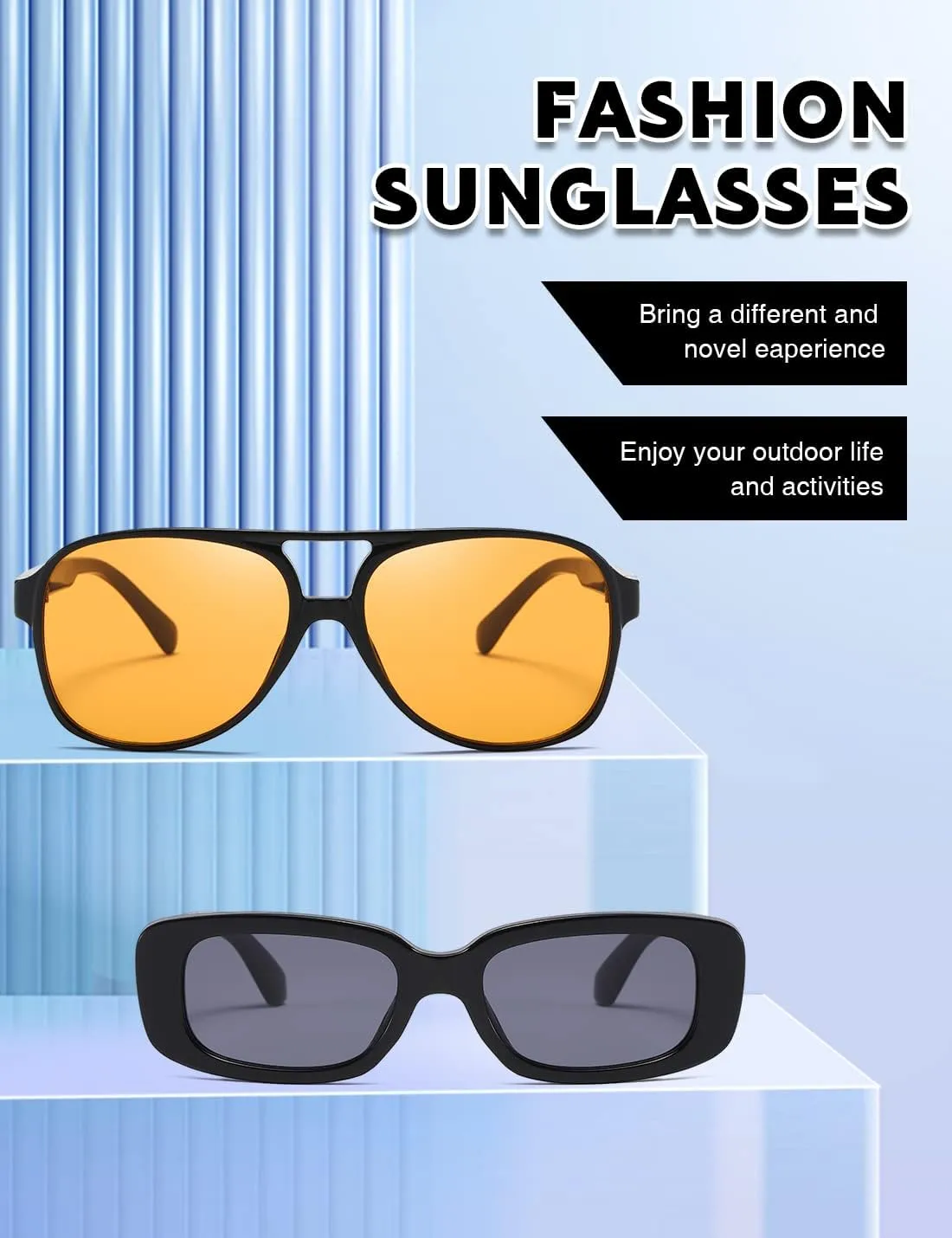 Classic Vintage Aviator Sunglasses for Women Men Large Frame Retro 70s Sunglasses