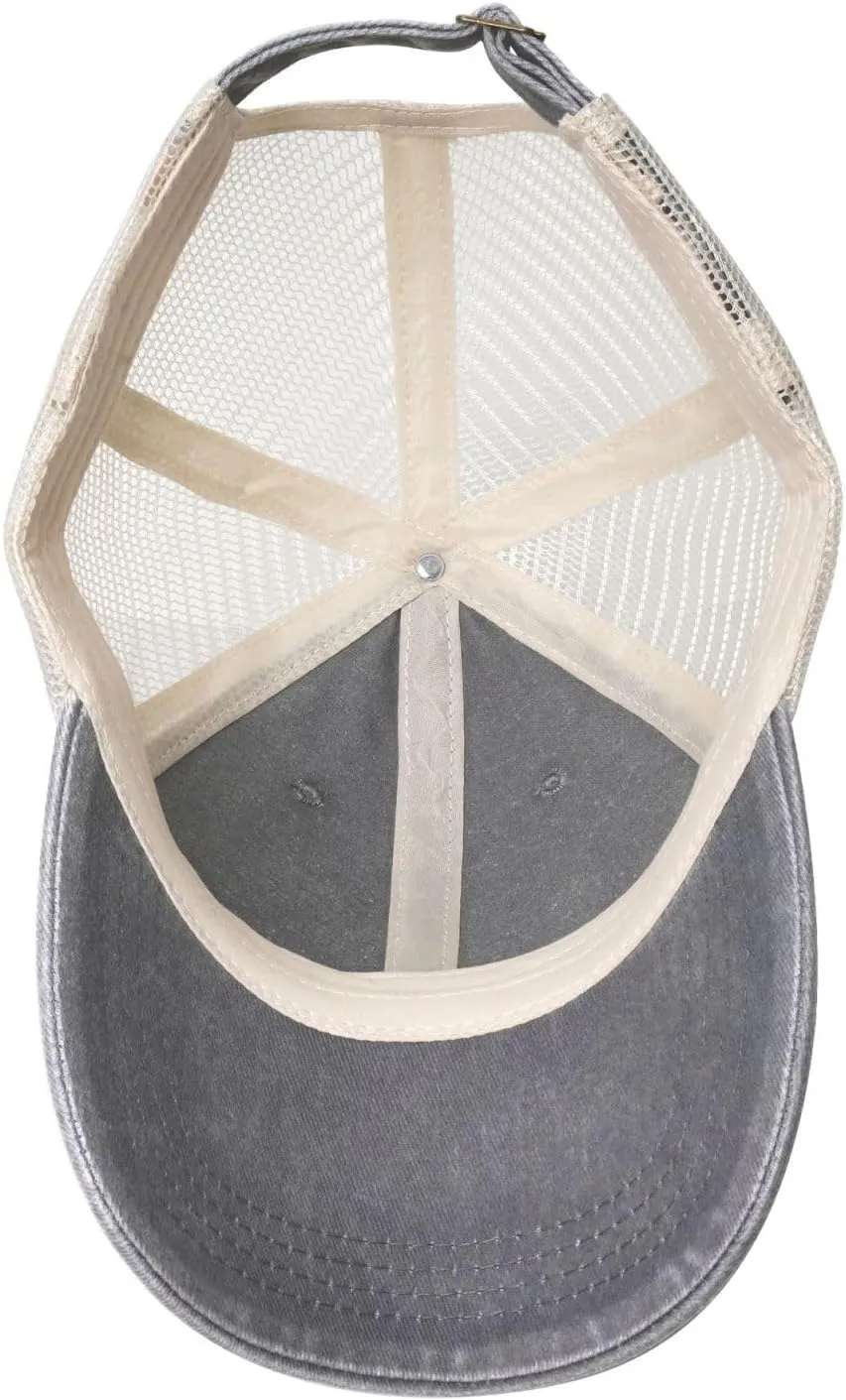 Coastal Carolina University Hat Adjustable Athletic Vintage Washed Distressed Mesh Baseball Cap
