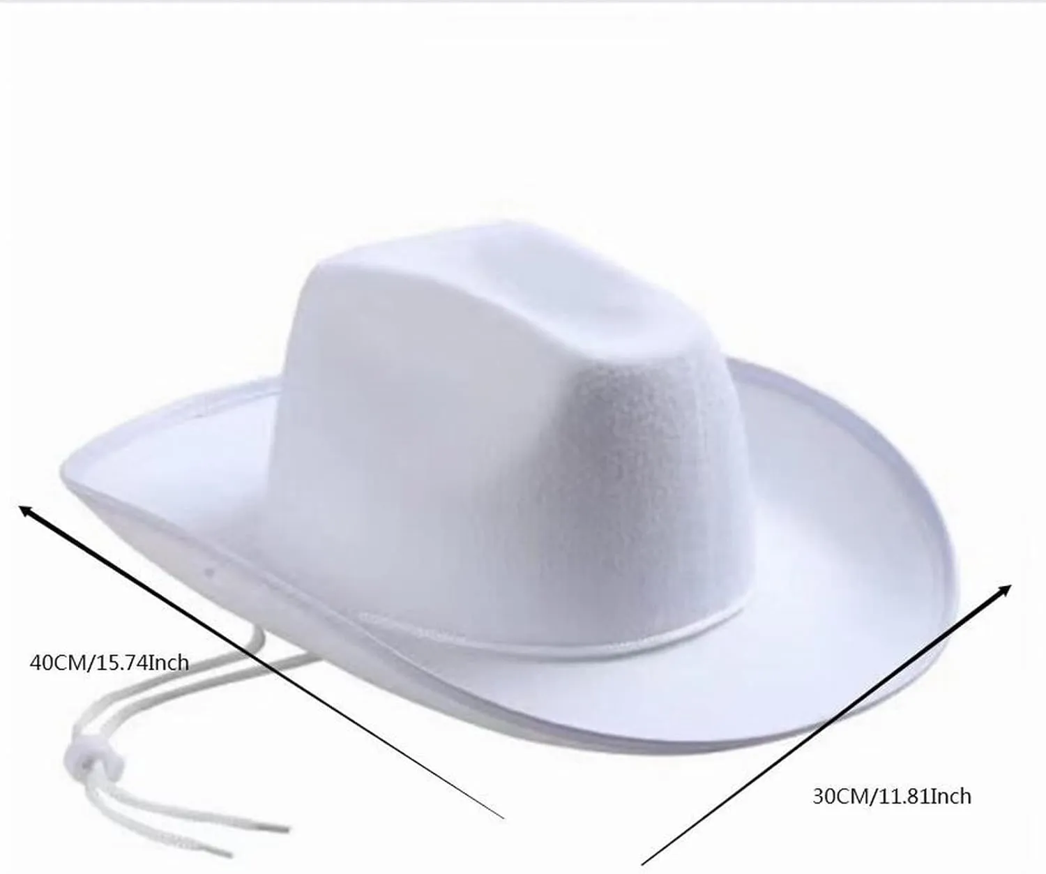 Cowboy Hats for Women Men Wide Brim Solid Vintage Sun Hats Western Panama Bucket Hats with String Retro Travel Hats