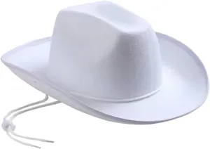Cowboy Hats for Women Men Wide Brim Solid Vintage Sun Hats Western Panama Bucket Hats with String Retro Travel Hats