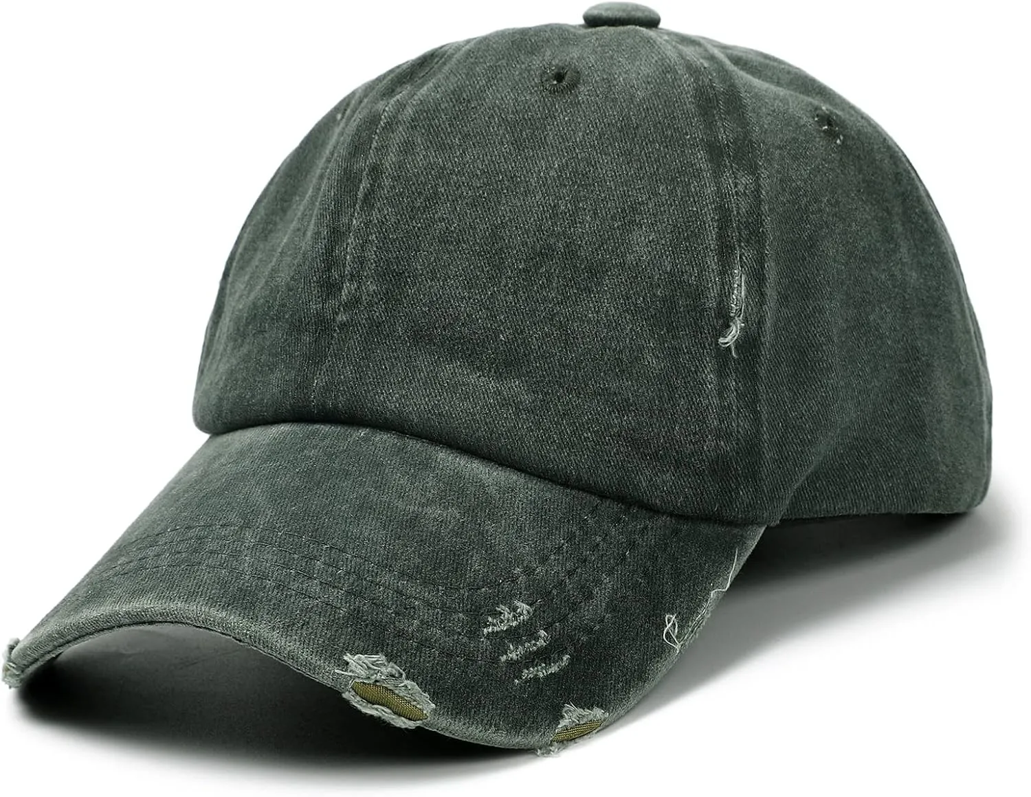 Distressed Baseball Cap Dad Hats for Men Women Vintage Washed Cotton Trucker Hat Adjustable Low Profile Ball Caps