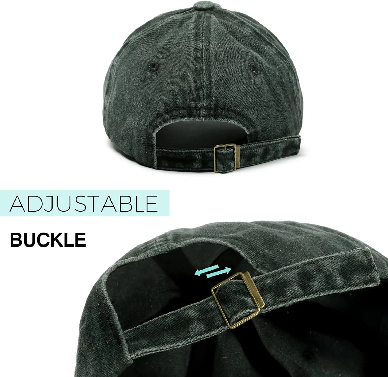 Distressed Baseball Cap Dad Hats for Men Women Vintage Washed Cotton Trucker Hat Adjustable Low Profile Ball Caps