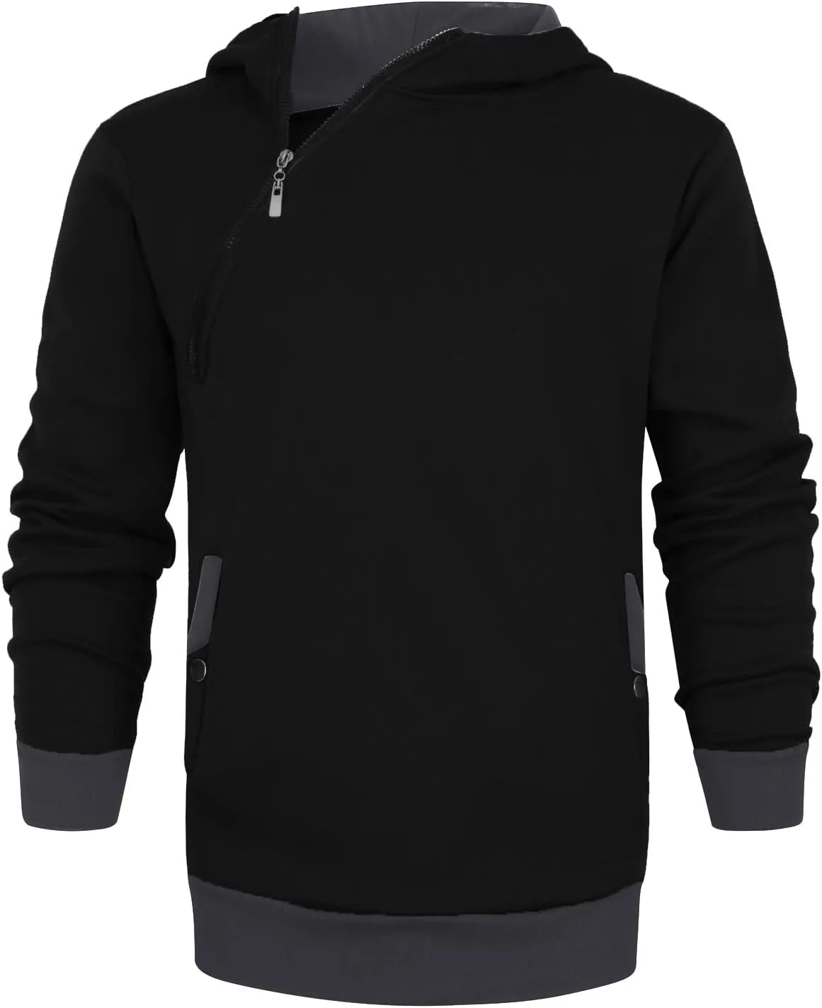 Dudubaby Fleece Hoodies For Men Men'S Casual Camouflage Sports Sweatshirt Long Sleeve Zipper Hooded Jacket Coat