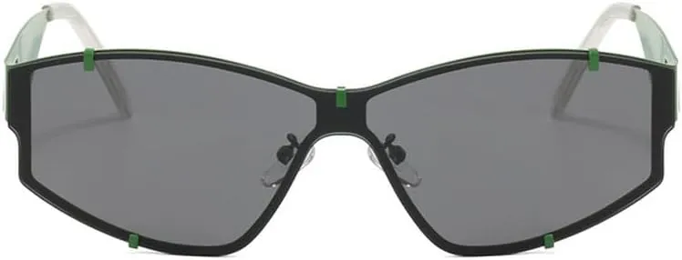 Fashion Cat Eye Sunglasses Women Vintage Rimless Shades Luxury Sun Glasses Frame UV400 Eyewear