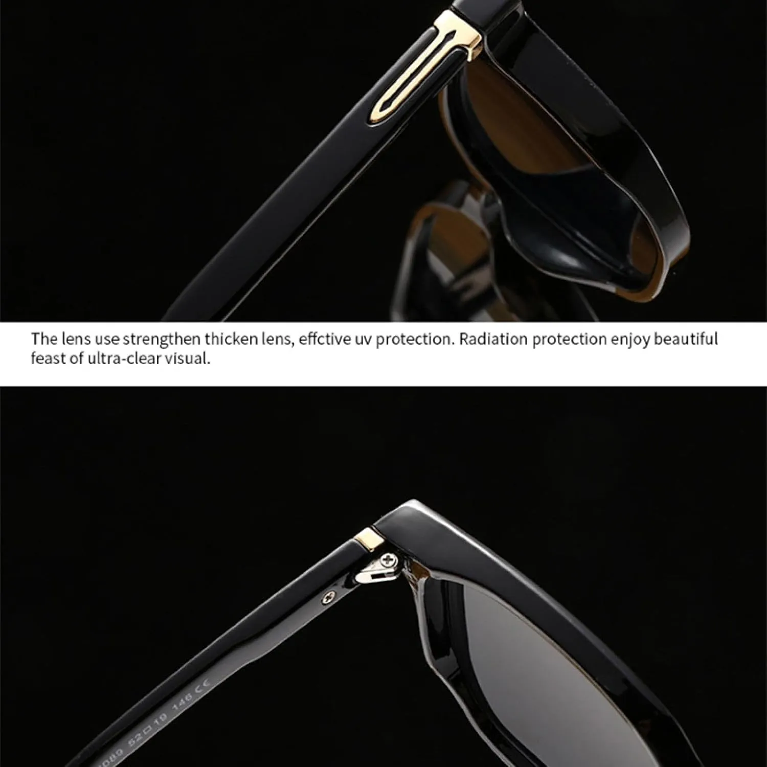 Fashion Polygon Sunglasses Women Gradient Shades Uv400 Vintage Rivets Men