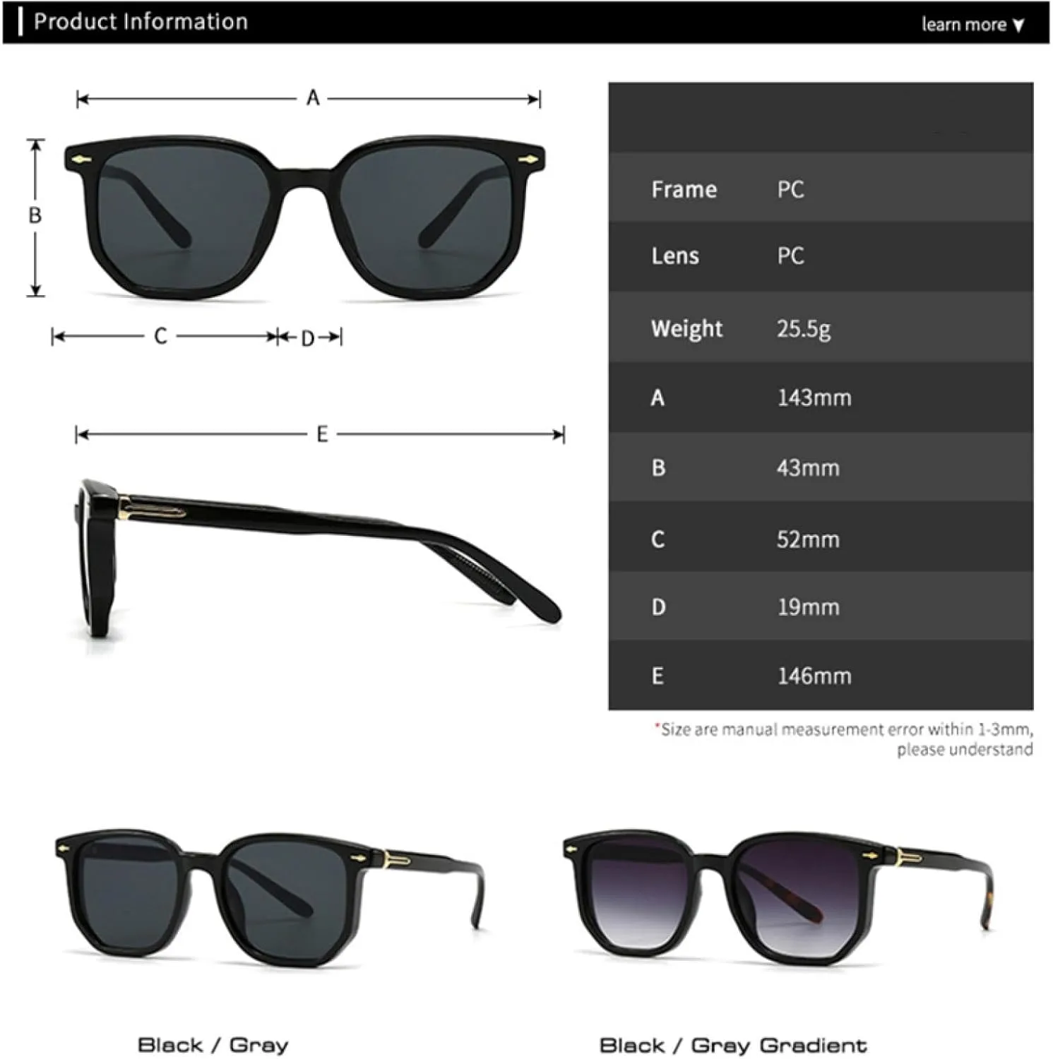 Fashion Polygon Sunglasses Women Gradient Shades Uv400 Vintage Rivets Men