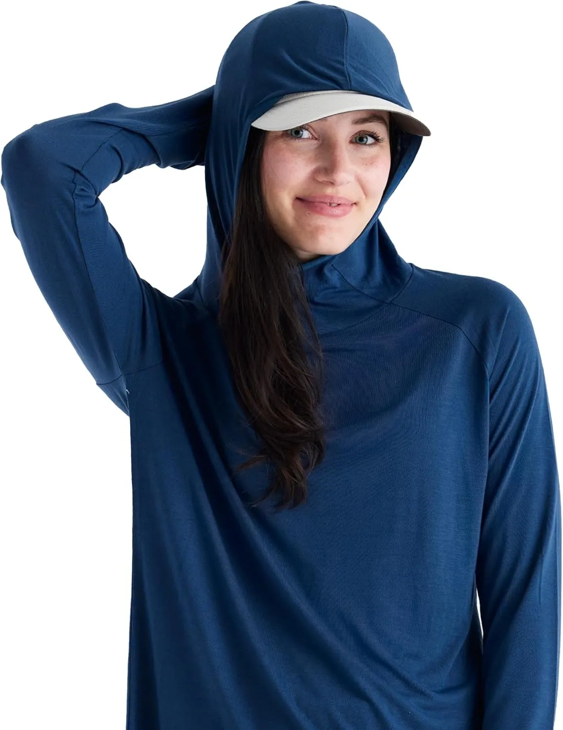 Free Fly Women's Lightweight Hoodie II - UPF 20  Sun Protection, Light Weight Hoodies for Women, Summer Essentials