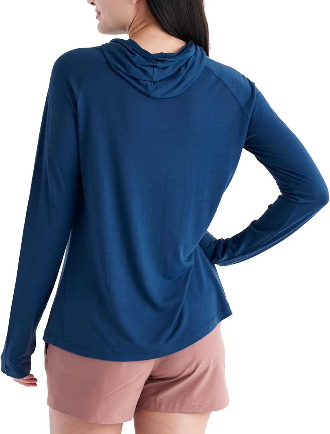 Free Fly Women's Lightweight Hoodie II - UPF 20  Sun Protection, Light Weight Hoodies for Women, Summer Essentials