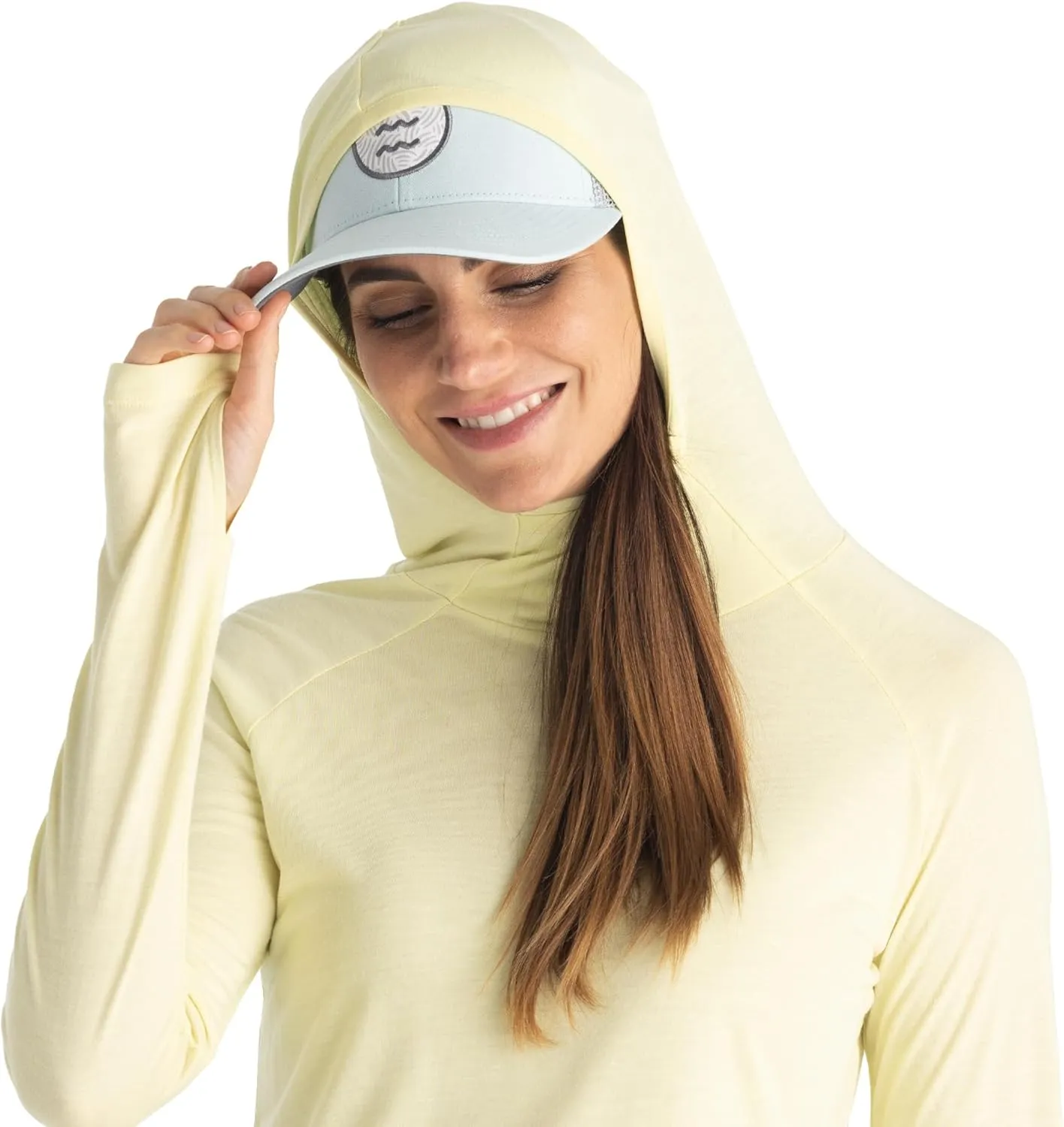 Free Fly Women's Lightweight Hoodie II - UPF 20  Sun Protection, Light Weight Hoodies for Women, Summer Essentials