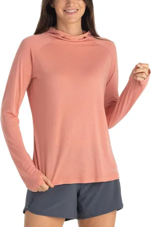Free Fly Women's Lightweight Hoodie II - UPF 20  Sun Protection, Light Weight Hoodies for Women, Summer Essentials
