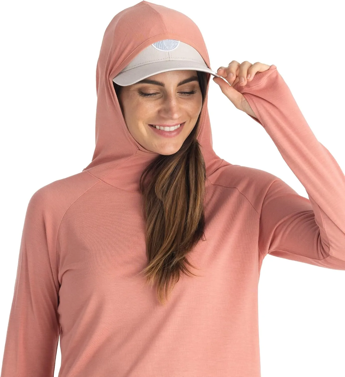 Free Fly Women's Lightweight Hoodie II - UPF 20  Sun Protection, Light Weight Hoodies for Women, Summer Essentials