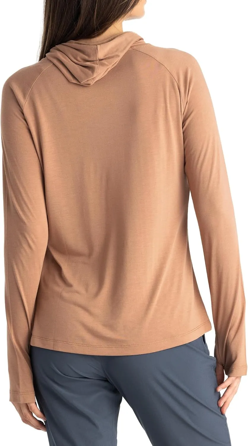 Free Fly Women's Lightweight Hoodie II - UPF 20  Sun Protection, Light Weight Hoodies for Women, Summer Essentials