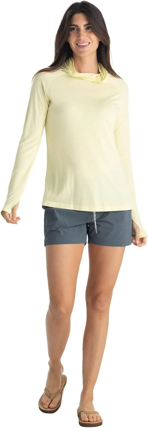 Free Fly Women's Lightweight Hoodie II - UPF 20  Sun Protection, Light Weight Hoodies for Women, Summer Essentials