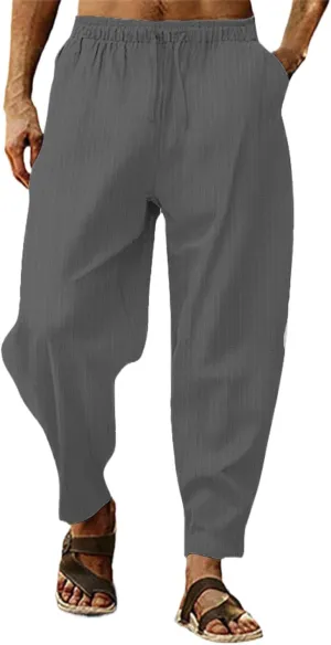 GIERIDUC Men’s Active Athletic Sweatpants Straight Fit Chinos Pants Men Mens Slim Fit Corduroy Jeans Best Mens Cord Trousers