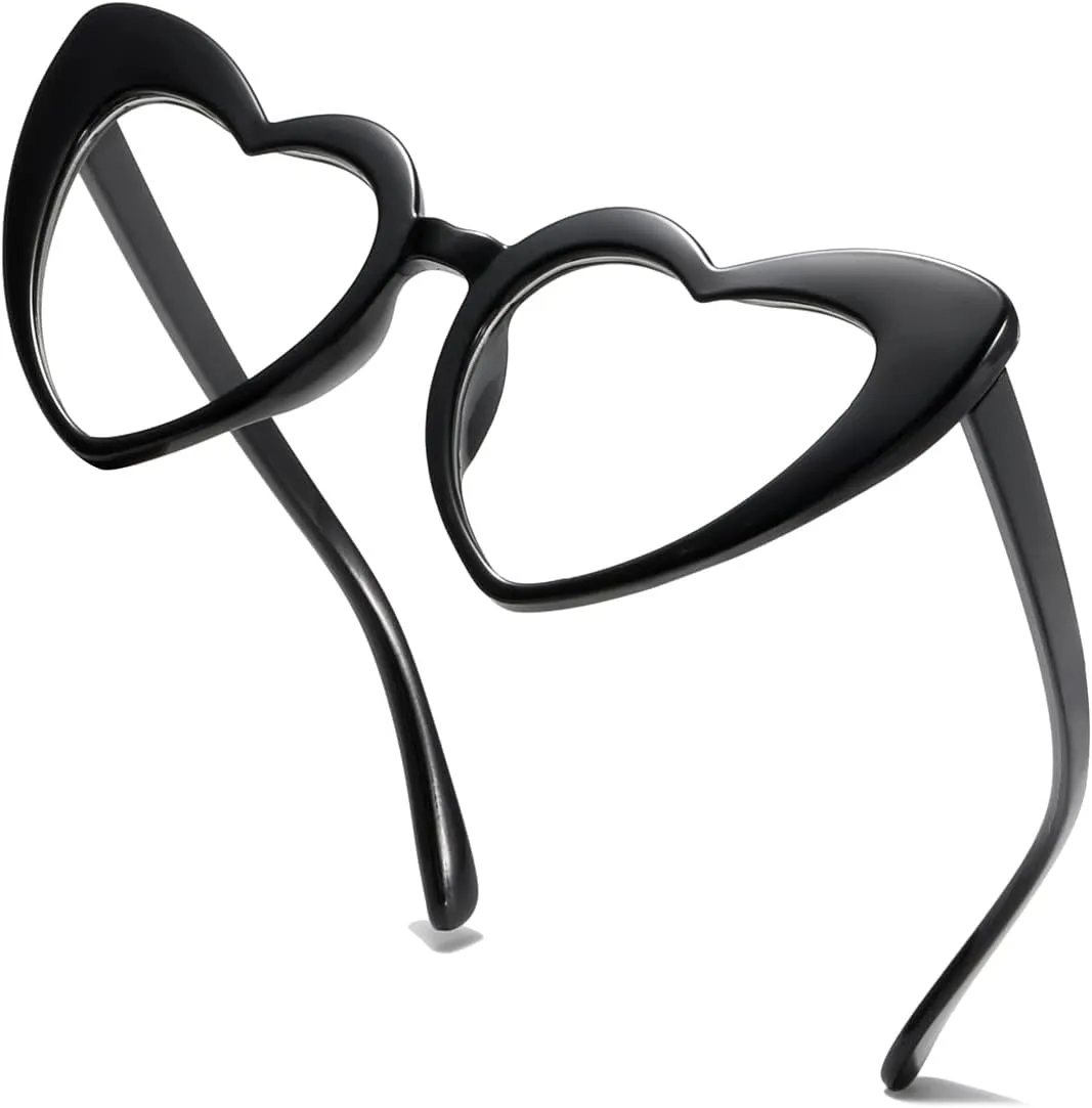 Heart Shaped Sunglasses for Women,Vintage Cat Eye Mod Style Retro Glasses UV4008805-purple