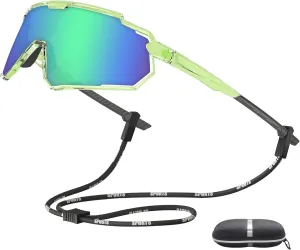 Kids Sunglasses Sports Youth Baseball Sunglass for Boys Girls Polarized Sunglasses - Kids Cycling Glasses for Tennis