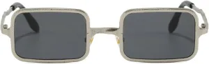 laureles Vintage Fashion Small Cat Eye Sun Glasses Women Black Grey Metal Frame Sunglasses Men Shades Female