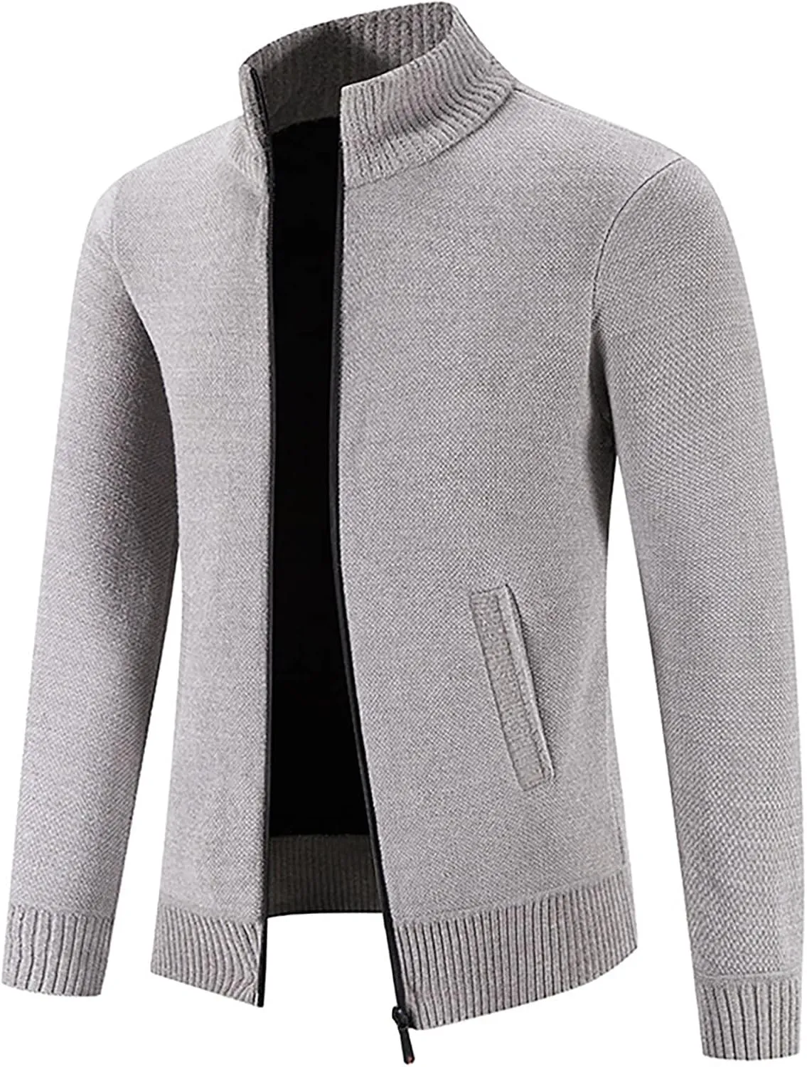 Light Up Hoodies For Men Fashion Long Sleeve Warm Solid Color Hooded Jackets Tops Cotton Hoodie
