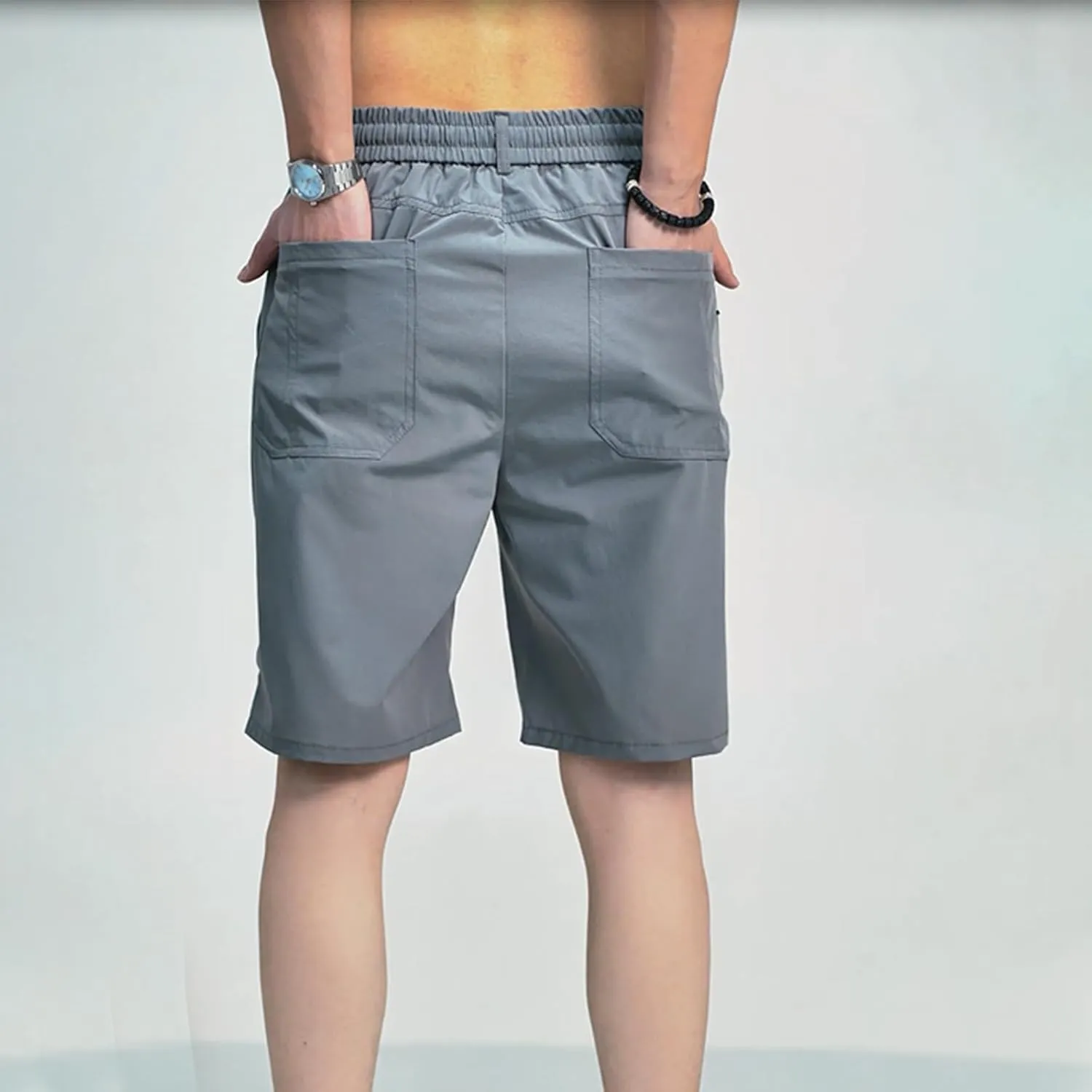 Mencomfy Cargo Shorts Pants - High Stretch Quick-Dry Multi-Pocket Outdoor Shorts, Durable Cargo for Hiking Gym Travel