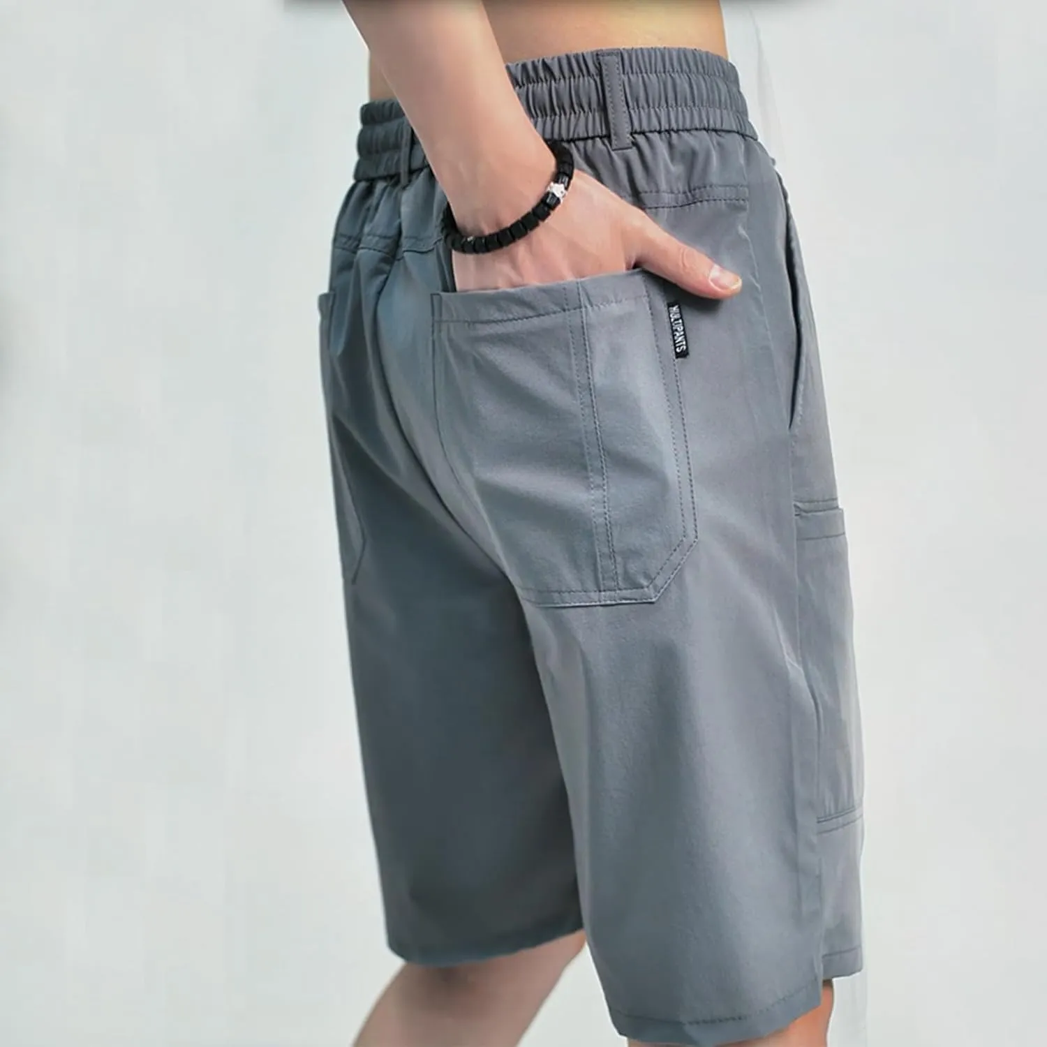 Mencomfy Cargo Shorts Pants - High Stretch Quick-Dry Multi-Pocket Outdoor Shorts, Durable Cargo for Hiking Gym Travel