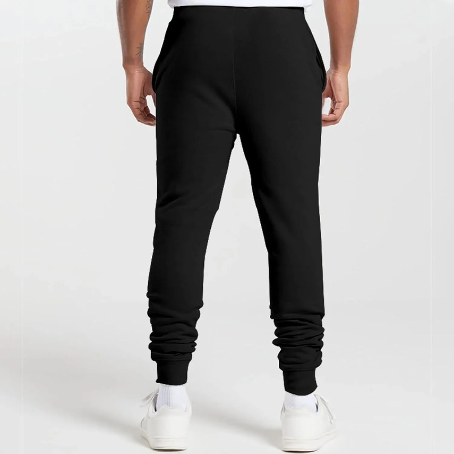 Men's Athletic Hiking Pants Lightweight Quick Dry Drawstring Joggers Running Workout Active Track Pants with Pockets