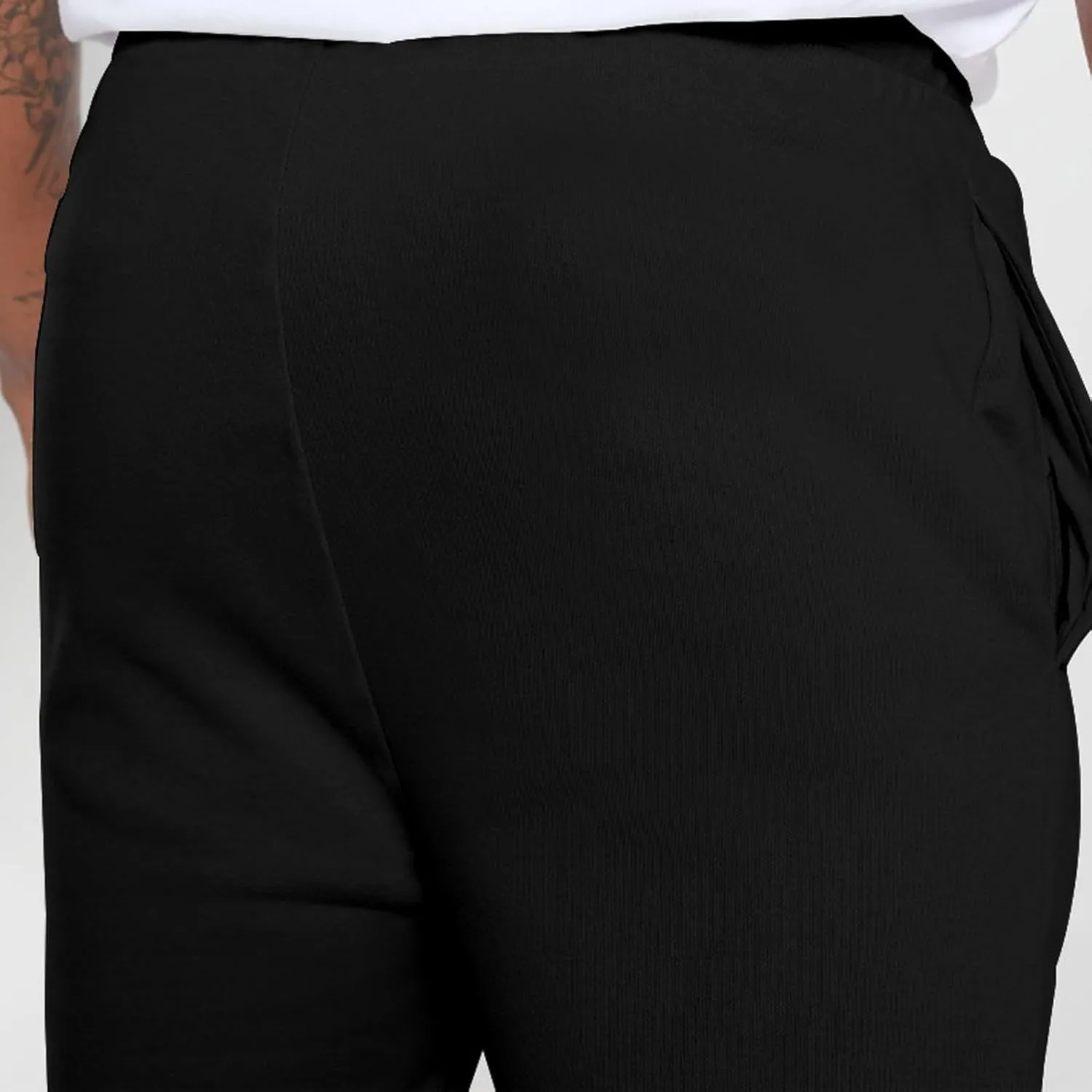 Men's Athletic Hiking Pants Lightweight Quick Dry Drawstring Joggers Running Workout Active Track Pants with Pockets