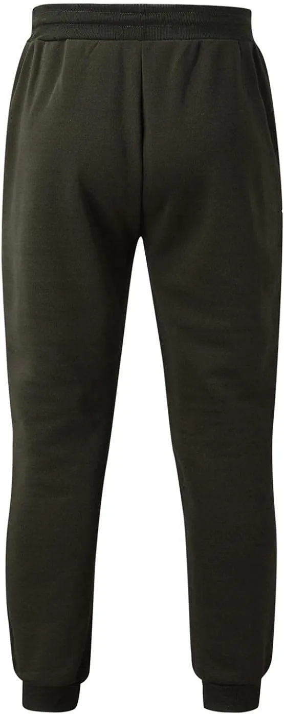 Mens Fashion Stretch Pleated Twill Jogger Sweatpants Big and Tall Lightweight Athletic Tapered Jogger Running Pants