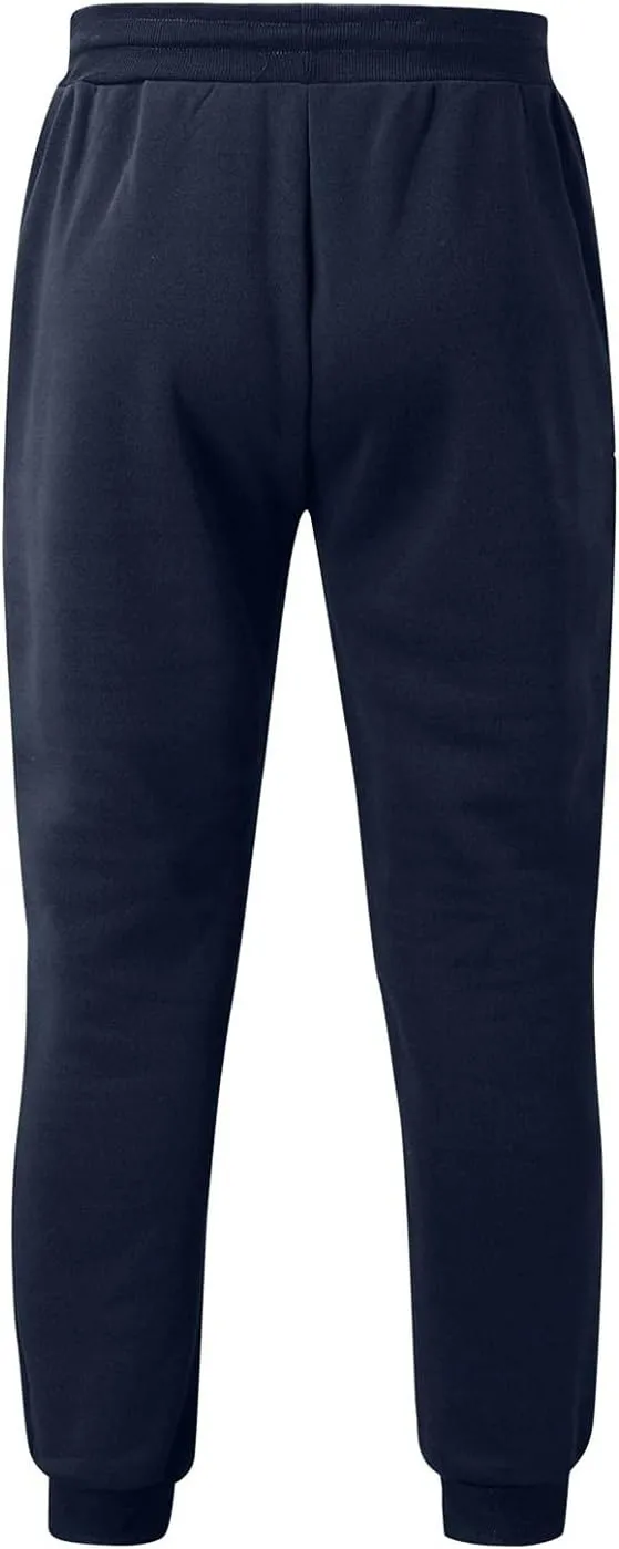 Mens Fashion Stretch Pleated Twill Jogger Sweatpants Big and Tall Lightweight Athletic Tapered Jogger Running Pants
