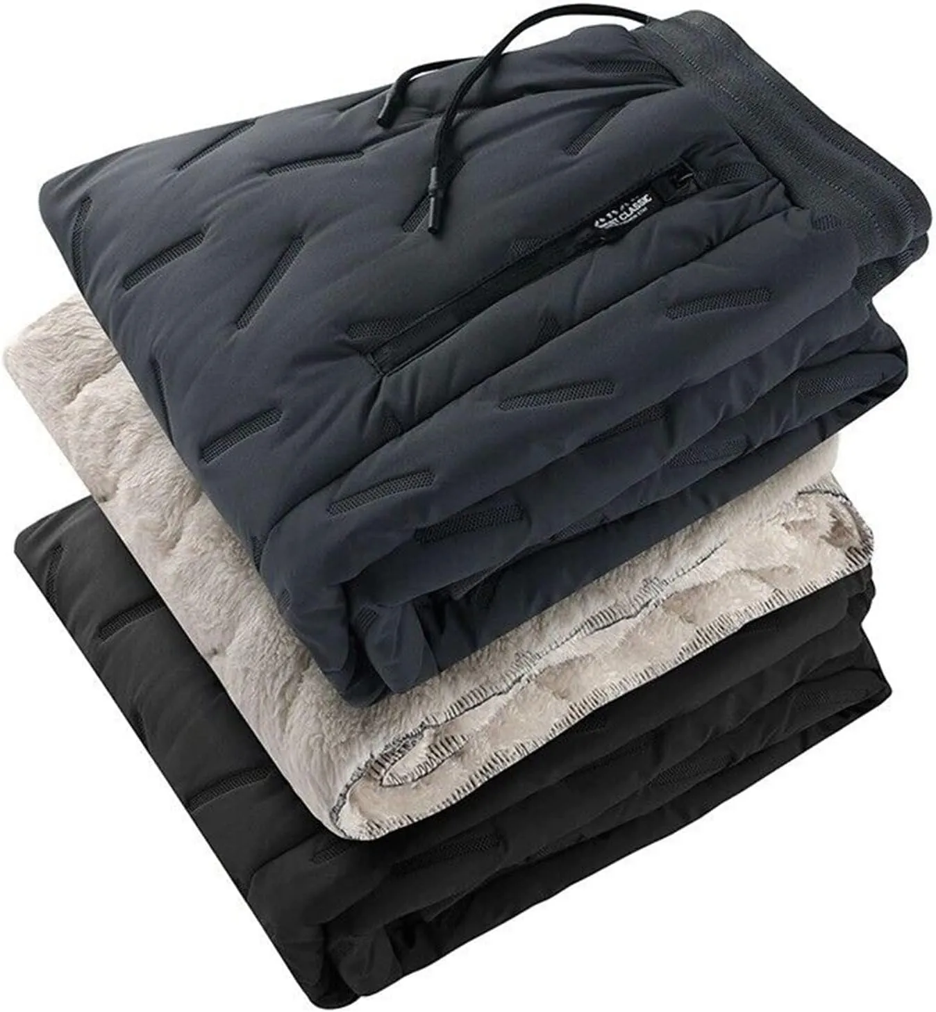 Mens Fleece Lined Sweatpants Winter Warm Fuzzy Leggings Joggers Heavy Duty Active Running Pants Training Pants
