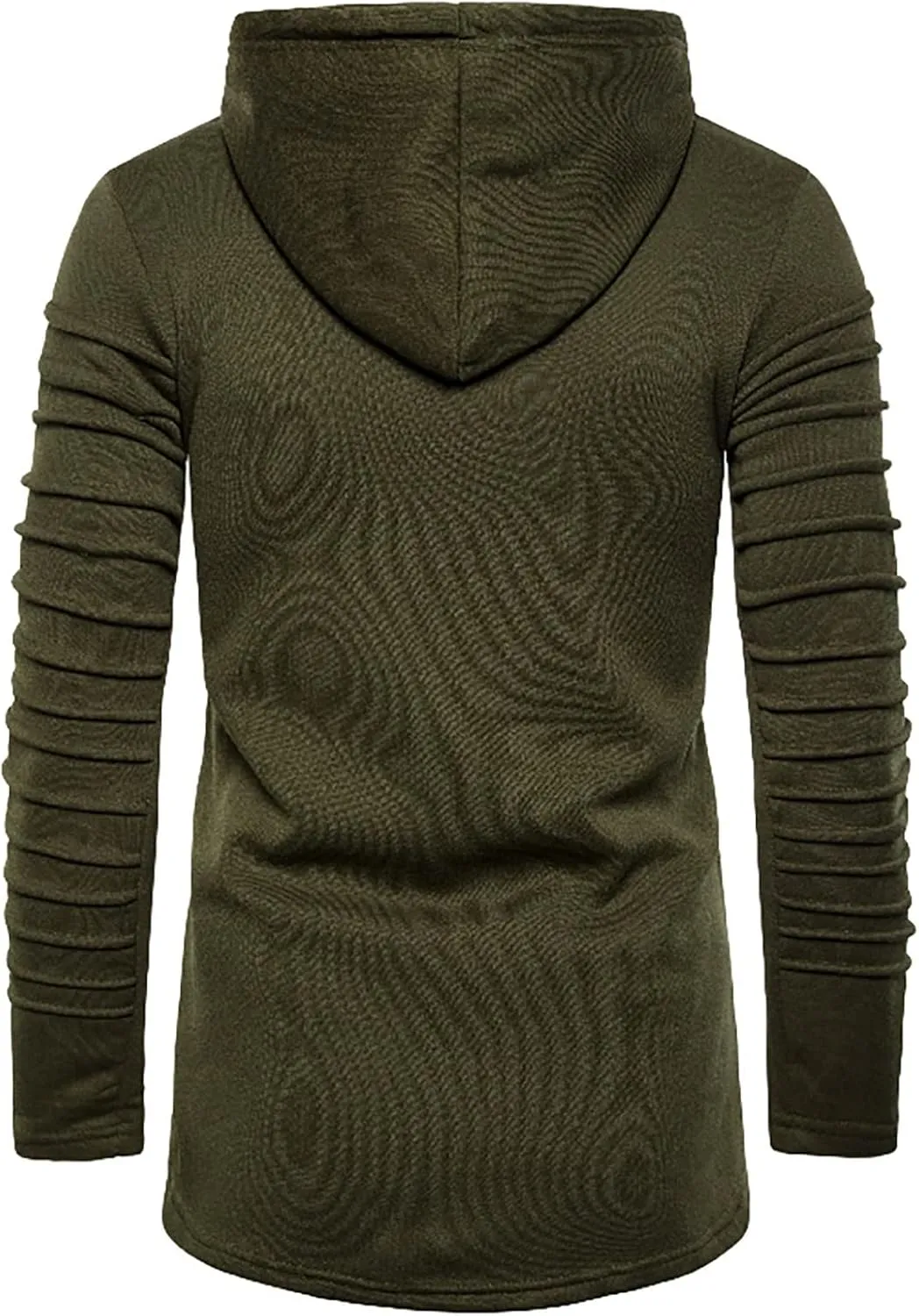 Men's Full Zip Hoodies Casual Camouflage Sports Sweatshirt Long Sleeve Zipper Hooded Jacket Coat